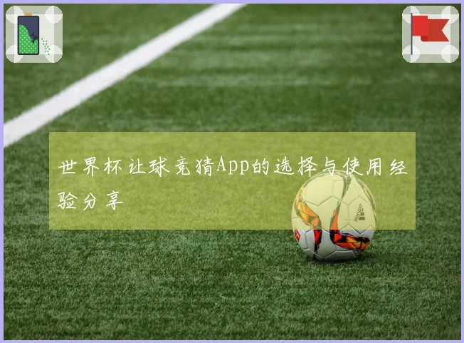 世界杯让球竞猜App的选择与使用经验分享
